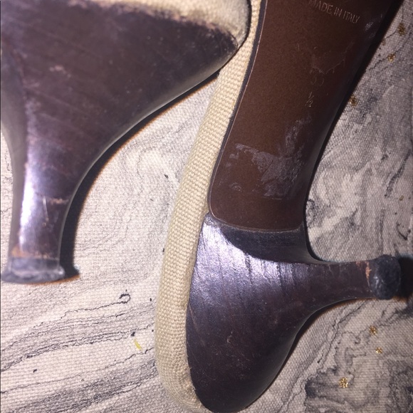 Barbara Bui Leather Kitten Heels - Picture 5 of 6